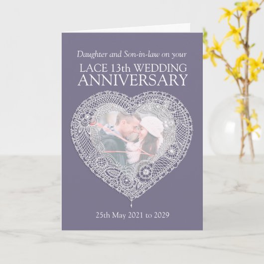 Schnüren Sie sich 13. Karte (Gelbe Blume)