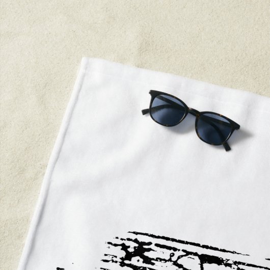 Schnüren Sie sich oben. Wiederholen Sie. (Hockey) Strandtuch (Beispiel)