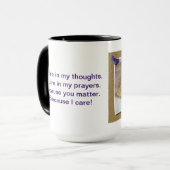 Schnüren von Kätzchen Tasse (Vorderseite Links)