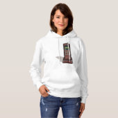 schnurloses Telefon Hoodie (Vorne ganz)