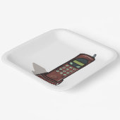 schnurloses Telefon Pappteller (Gewinkelt)