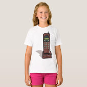schnurloses Telefon T-Shirt (Vorne ganz)