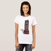 schnurloses Telefon T-Shirt (Vorne ganz)