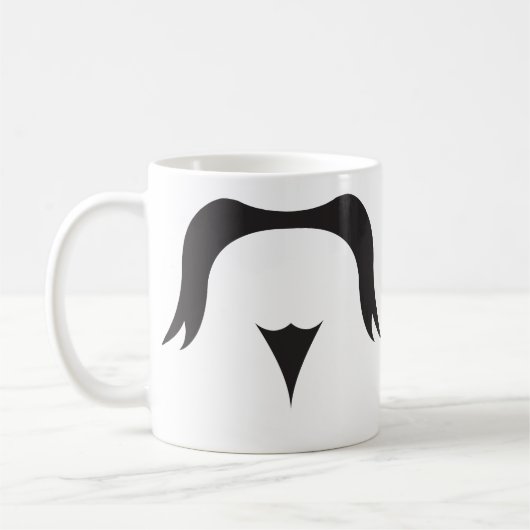 Schnurrbart 1 kaffeetasse (Links)