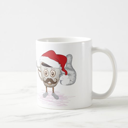 Schnurrbart-beste Chef-überhaupt Kaffee-Tasse Kaffeetasse (Rechts)