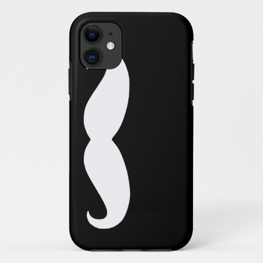 Schnurrbart Case-Mate iPhone Hülle (Rückseite)