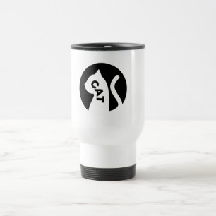 Schnurrbart Charme Kaffee Genuss Reisebecher