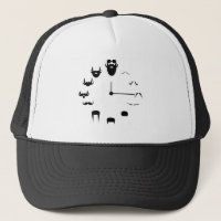Schnurrbart Clockface
