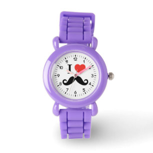 Schnurrbart der Liebe I Armbanduhr