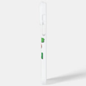 Schnurrbart für grünes Bierginger-Schnurrbart Case-Mate iPhone Hülle (Rückseite / Links)