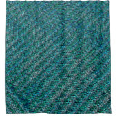 Schnurrbart, geflecht und gewellt duschvorhang (Vorderseite)