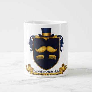 Schnurrbart Gentleman Kaffeetasse Jumbo-Tasse