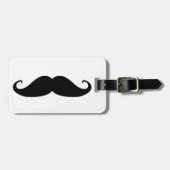 Schnurrbart-Gepäckanhänger Gepäckanhänger (Vorderseite horizontal)