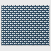 Schnurrbart Geschenkpapier (Flach)