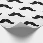 Schnurrbart Geschenkpapier (Ecke)