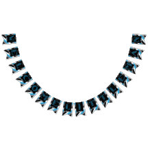 Schnurrbart-heftiger Schlag - kleine Mann-Flagge -