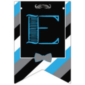 Schnurrbart-heftiger Schlag - kleine Mann-Flagge - Wimpelkette (Zweite Fahne)