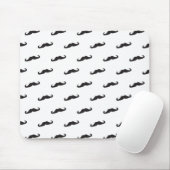 Schnurrbart-Hipster-Muster 2 Mousepad (Mit Mouse)