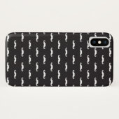 Schnurrbart-Hipster-Muster Case-Mate iPhone Hülle (Rückseite (Horizontal))