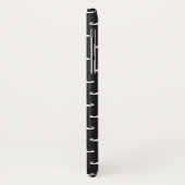 Schnurrbart-Hipster-Muster Case-Mate iPhone Hülle (Hinten/Links)
