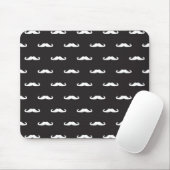 Schnurrbart-Hipster-Muster Mousepad (Mit Mouse)