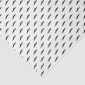 Schnurrbart-Hipstermuster 2 Seidenpapier (Ausschnitt)