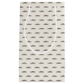 Schnurrbart-Hipstermuster 3 Kleine Geschenktüte (Vorderseite)