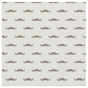 Schnurrbart-Hipstermuster 3 Stoff
