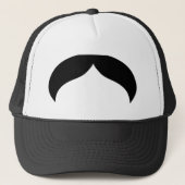 Schnurrbart-Hut Truckerkappe (Vorderseite)