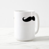 Schnurrbart-Kaffee-Tassen - können personifizieren Kaffeetasse (VorderseiteRechts)