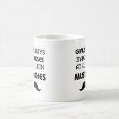 Schnurrbart Kaffeetasse (Mittel)
