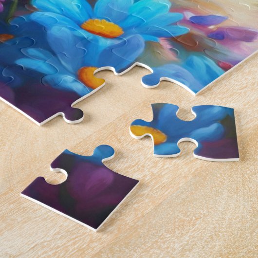 Schnurrbart: Kätzchen mit Schmetterlingen Puzzle (Seite)