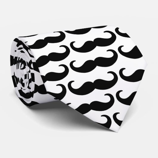 Schnurrbart-Krawatte Krawatte (Gerollt)