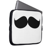 Schnurrbart-Laptop-Hülse Laptopschutzhülle (Vorne Rechts)