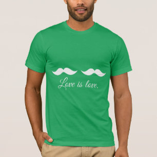 SCHNURRBART LIEBE T-Shirt
