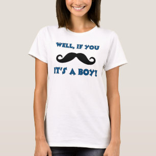 Schnurrbart-lustiges MutterschaftsShirt T-Shirt