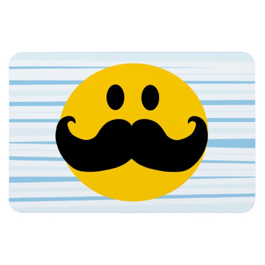 Schnurrbart Magnet (Horizontal)