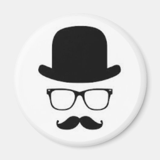 Schnurrbart Magnet (Vorne)