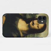 Schnurrbart Mona Lisa Case-Mate iPhone Hülle (Rückseite (Horizontal))