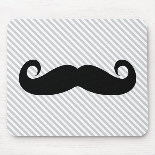 Schnurrbart Mousepad (Vorne)