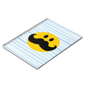 Schnurrbart Notizblock (Linke Seite)