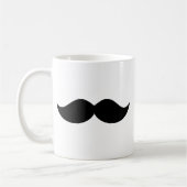 Schnurrbart oder Schnurrbart des VERSTECKS Kaffeetasse (Links)
