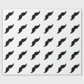 Schnurrbart-Packpapier Geschenkpapier (Flach)