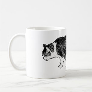 Schnurrbart-Pause, Morgenruhe Kaffeetasse