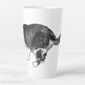 Schnurrbart-Pause, Morgenruhe Milchtasse (Vorderseite)