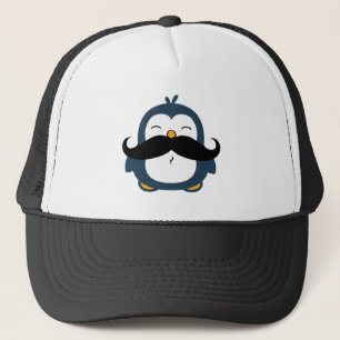 Schnurrbart-Pinguin Truckerkappe