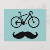 Schnurrbart Postkarte (Vorderseite)