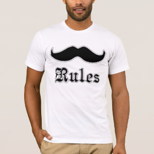 Schnurrbart-Regeln T-Shirt
