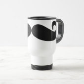 Schnurrbart-Reise-Tasse Reisebecher (VorderseiteRechts)