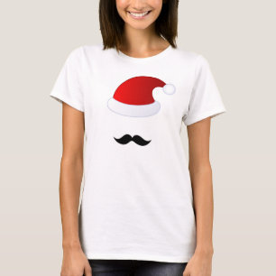 Schnurrbart Sankt T-Shirt
